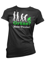 Gr&uuml;ne Nein Danke Damen Tshirt M