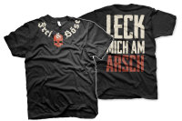 Frei&B&ouml;se Leck mich am Arsch Herren Tshirt M