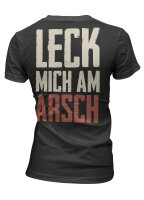 Frei&B&ouml;se Leck mich am Arsch Damen Tshirt M