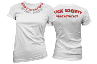 B&ouml;se Menschen Auf Krawall geb&uuml;rstet Damen Tshirt S