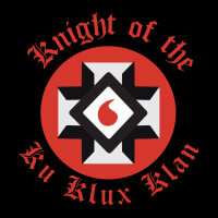 Knight of the Ku Klux Klan Herren Poloshirt mit Streifen SWR 3XL