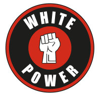 Milit&auml;rm&uuml;tze White Power Faust