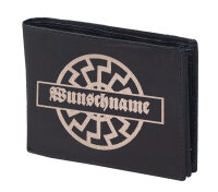 Schwarze Sonne Wunschnamen Lasergravur -...