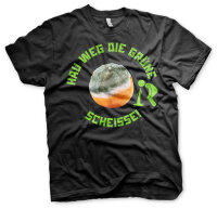 Hau weg die Gr&uuml;ne Scheisse Herren Tshirt XXL