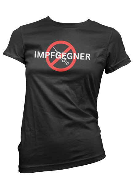 Impfgegner Damen Tshirt