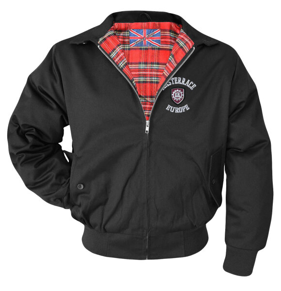 Masterrace Harrington Jacke Zahnrad Logo L