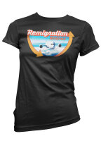 Remigration Airlines Damen Tshirt L