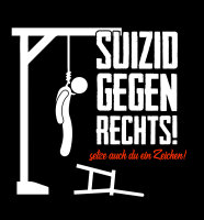 Suizid gegen Rechts setze ein Zeichen Damen Tshirt