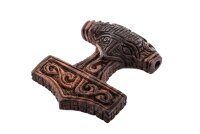 Wikinger Schmuck Anh&auml;nger ZANE 4.4 cm Schwarzer...