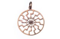 Gro&szlig;er Schmuck Anh&auml;nger SCHWARZE SONNE...