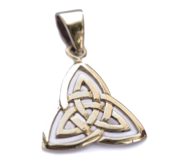 Keltischer Schmuck Anh&auml;nger TYLA 2.8 cm Bronze