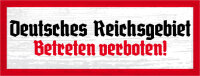 Blechschild - Herz f&uuml;r Deutschland10