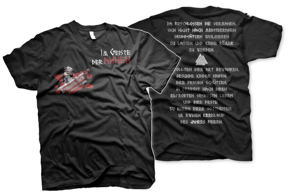 Hermannsschlacht im Geiste der Ahnen Herren Tshirt 3XL