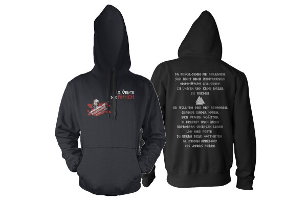 Hermannsschlacht im Geiste der Ahnen Herren Hoodie Kapuzenpulli XL