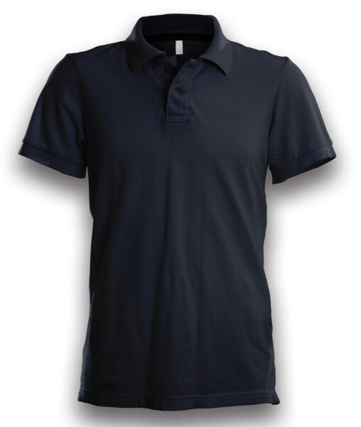 Polo ohne Streifen, Farbe: schwarz, Gr&ouml;&szlig;e XXXL