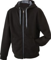Mens Doubleface Jacke black-carbon-L