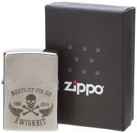 ZIPPO Sturmfeuerzeug Nichts ist f&uuml;r die Ewigkeit
