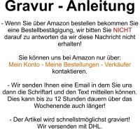 ZIPPO Sturmfeuerzeug Nichts ist f&uuml;r die Ewigkeit mit WunschText Geschenkidee