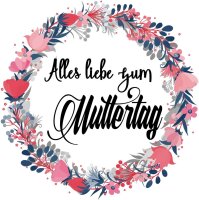 Alles liebe zum Muttertag Kissen Geschenk