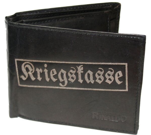 Kriegskasse - Herrengeldb&ouml;rse Rindleder