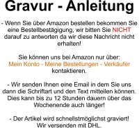 Thorhammer mit eigenem Namen Lasergravur - Herrengeldb&ouml;rse Rindleder