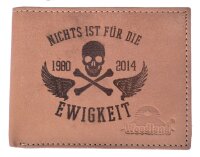 Nichts ist f&uuml;r die Ewigkeit Riegelgeldb&ouml;rse...