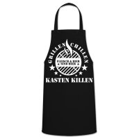 Grillen Chillen Kasten Killen, Grillsch&uuml;rze