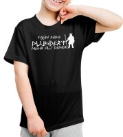 Mein Papa pl&uuml;ndert mehr als deiner Kinder Tshirt