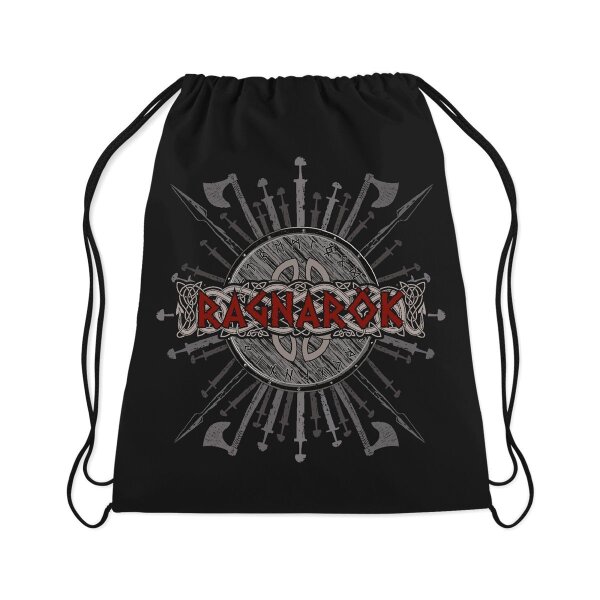 Ragnar&ouml;k Schwert Speer Schild - Turnbeutel Rucksack