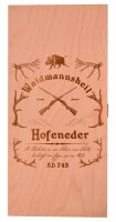 J&auml;gergeschenkbox Waidmannsheil Namen personalisiert...
