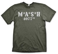 M.A.S.H Geschenkbox mit Tshirt Aufkleber Tasse Lazarett Milit&auml;r Army XL