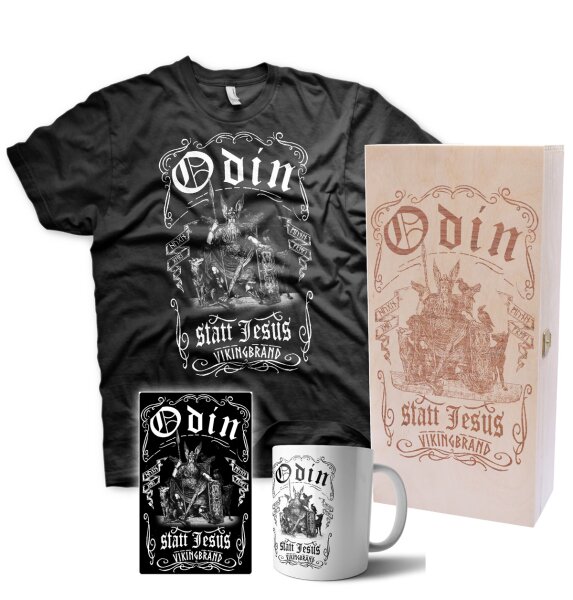 Geschenkbox Odin statt Jesus Vikingbrand