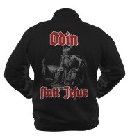 Odin statt Jesus 2 - Freizeitjacke Sweatjacke Viking Thor...