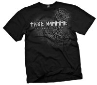 Thorhammer G&Ouml;TTERSCHLAG - Tshirt Mj&ouml;lnir Wotan...
