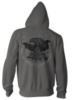 Mj&ouml;lnir Donars Malmer- ZIP-Jacke Irminsul Thorhammer...