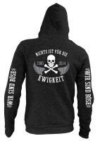 Nichts ist f&uuml;r die Ewigkeit - Kapuzen-ZIP la ultiama viva loz  b&ouml;se menschen 3XL