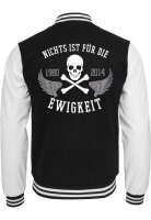 Nichts ist f&uuml;r die Ewigkeit - Baseballjacke College...