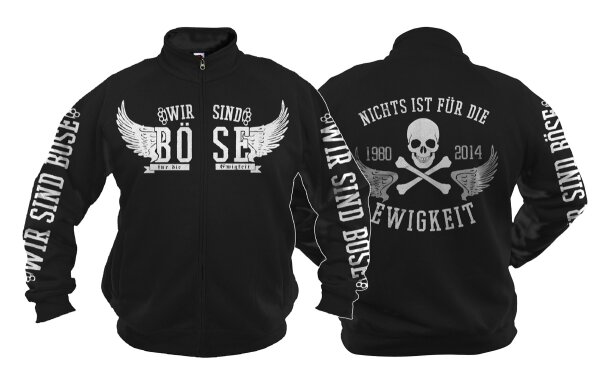 Nichts ist f&uuml;r die Ewigkeit - Freizeitjacke la ultiama viva loz  b&ouml;se menschen 2XL
