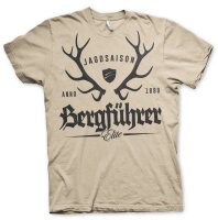 Bergf&uuml;hrer Jagdsaison Herren Tshirt Sand-L