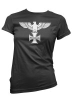 Adler Deutschland EK Damen Tshirt Deutsches Reich Wehrmacht