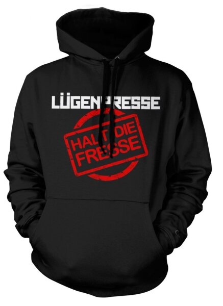 L&uuml;genpresse - Herren Kapuzensweat Wir sind das Volk XL