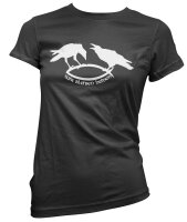 Odins Raben Wir bleiben Heiden - Girlie Shirt Hugin Munin...