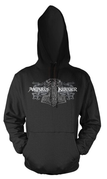 Asgards Krieger 3 - Kapuzensweatshirt Hoodie Metal Viking Odin Thor Valhall Mj&ouml;lnir L