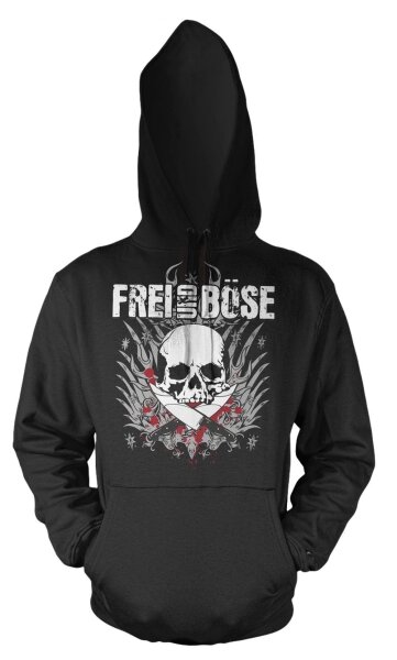 Frei und B&ouml;se - Kapuzensweat Punkrock wild Deutschrock pogo
