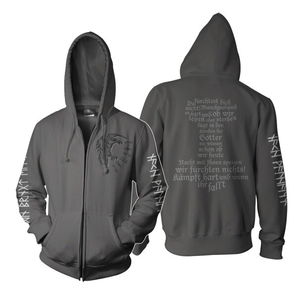 Ragnar - ZIPJacke Wikinger Thor Vikings Odin Mj&ouml;lnir Thorhammer