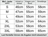 Frei & B&ouml;se MA1 Bomberjacke XL