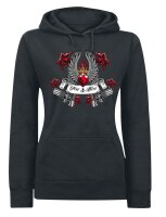 Frei & B&ouml;se Herz und Knarren - Lady Hooded Sweat...