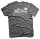 B&ouml;se Menschen Logo - Tshirt Biker Motorrad MC Ultra Deutschrock Punk Pogo