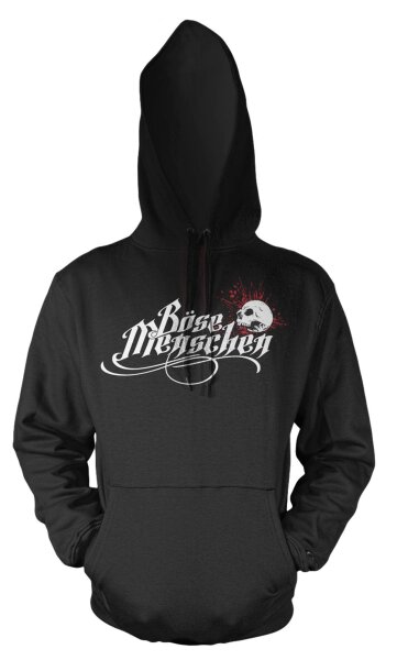 B&ouml;se Menschen Logo - Kapuzensweat Tattoo Biker MC Deutschrock Punk Pogo