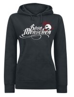 B&ouml;se Menschen Logo - Lady Hooded Sweat Punk Rock...